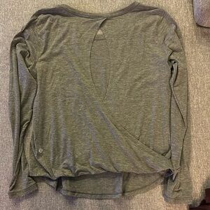 Lululemon heathered long sleeve